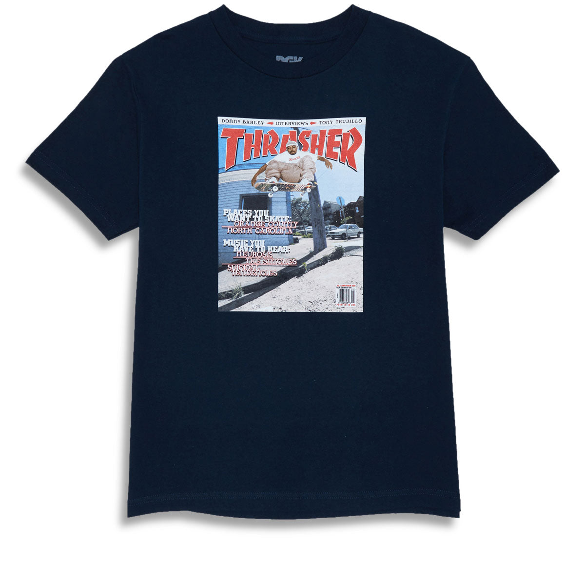 DGK x Thrasher Marcus McBride T-Shirt - Navy image 1