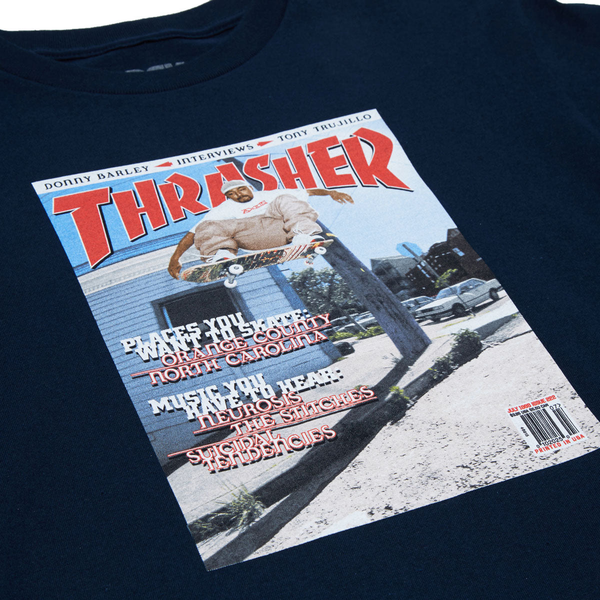 DGK x Thrasher Marcus McBride T-Shirt - Navy image 3