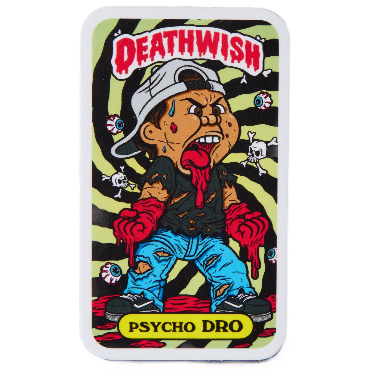 Deathwish Low Life Kids Psycho Dro Sticker image 1