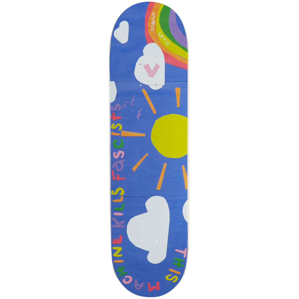 Less Than Local This Machine Skateboard Deck - 8.38