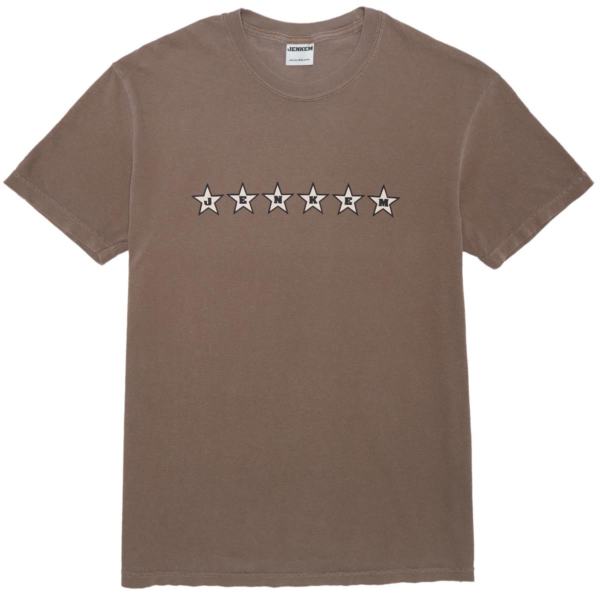 Jenkem 6 Star T-Shirt - Burgundy image 1