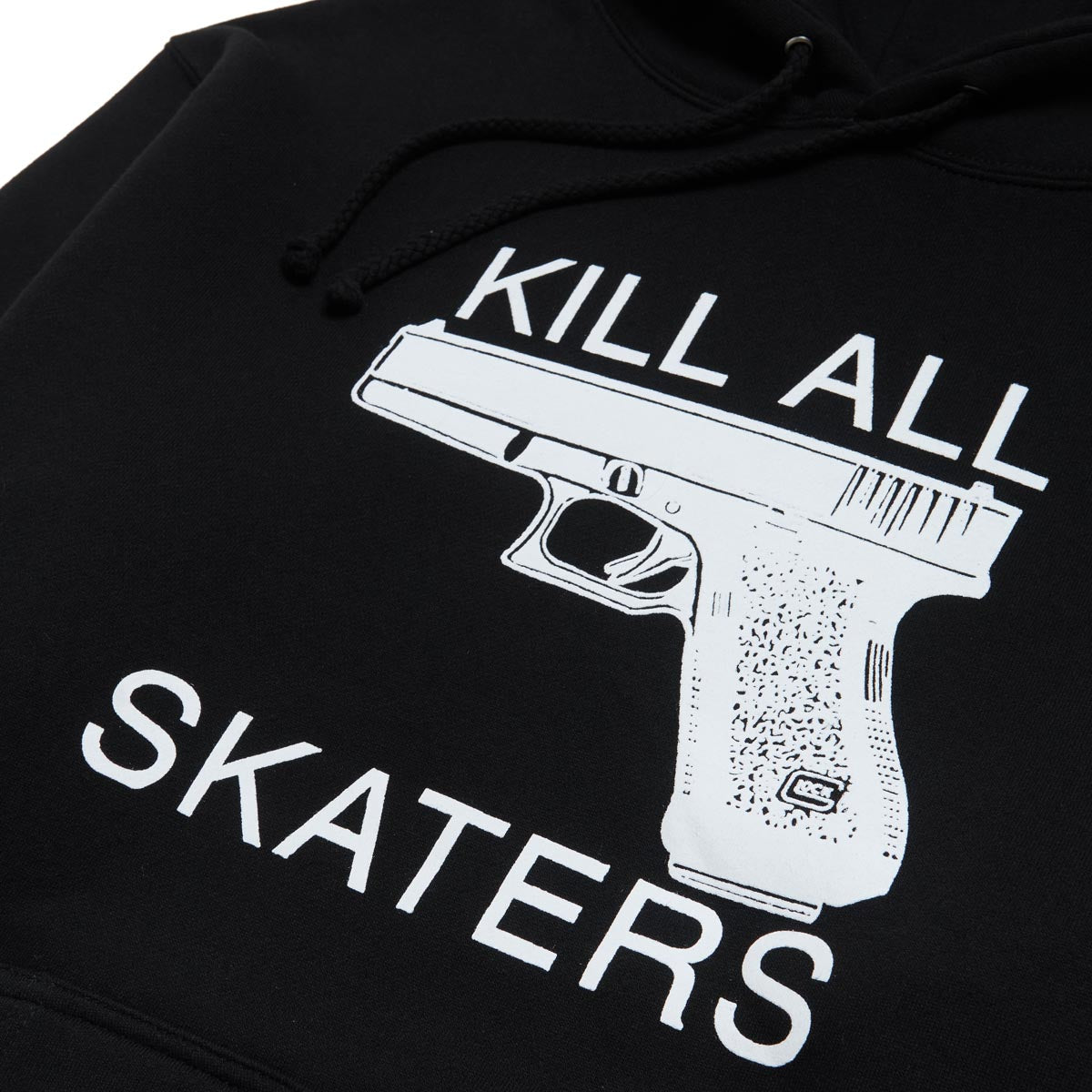 Jenkem Kill All Skaters Hoodie - Black image 2