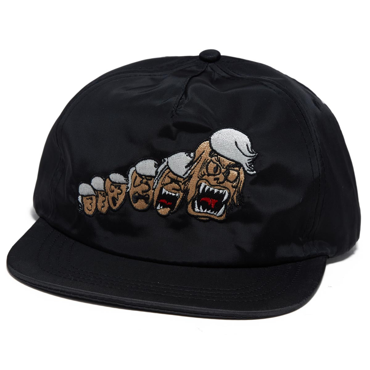 Less Than Local Tummy Ache Hat - Black image 1