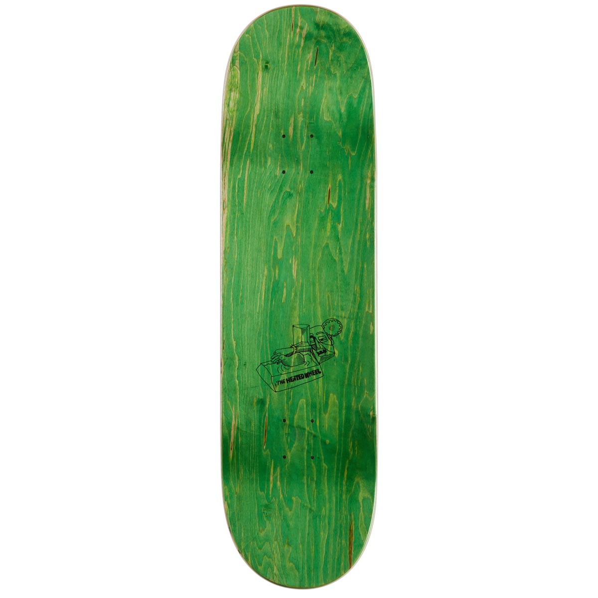 The Heated Wheel Rat Rage Skateboard Deck - 9.00