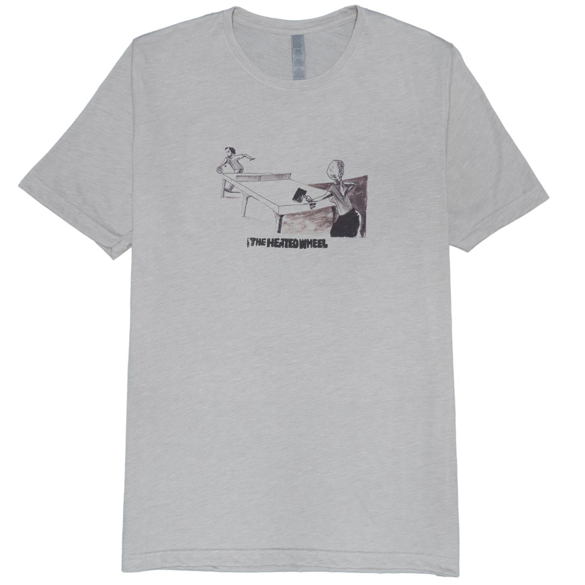 The Heated Wheel Paddleball T-Shirt - Cream image 1