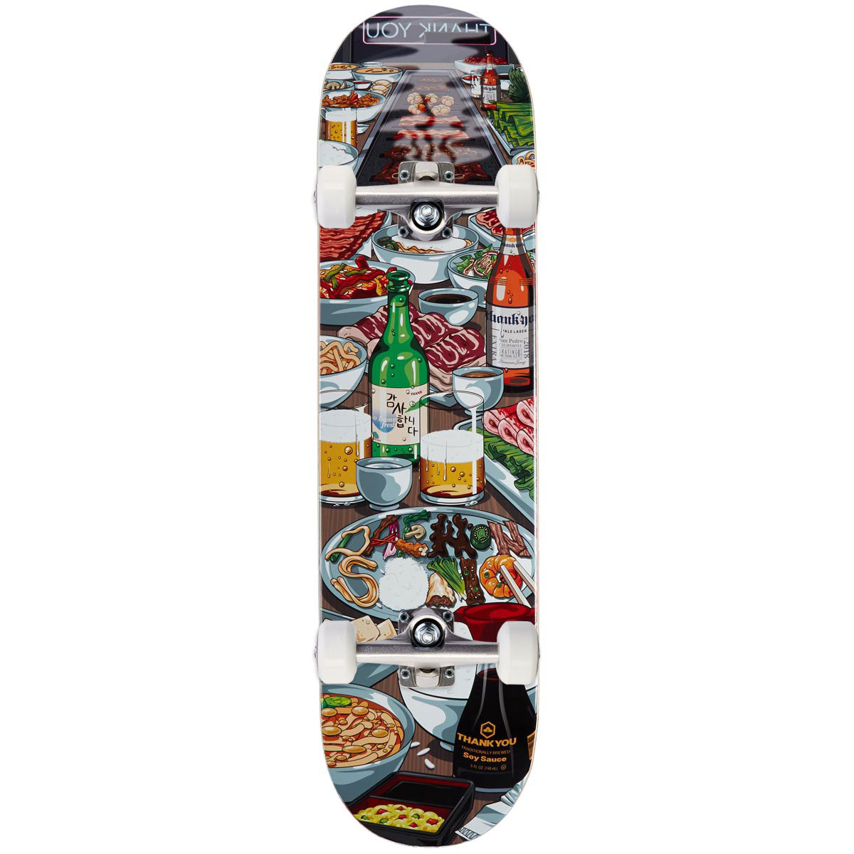 Thank You Daewon Song KBBQ Skateboard Complete - 8.00