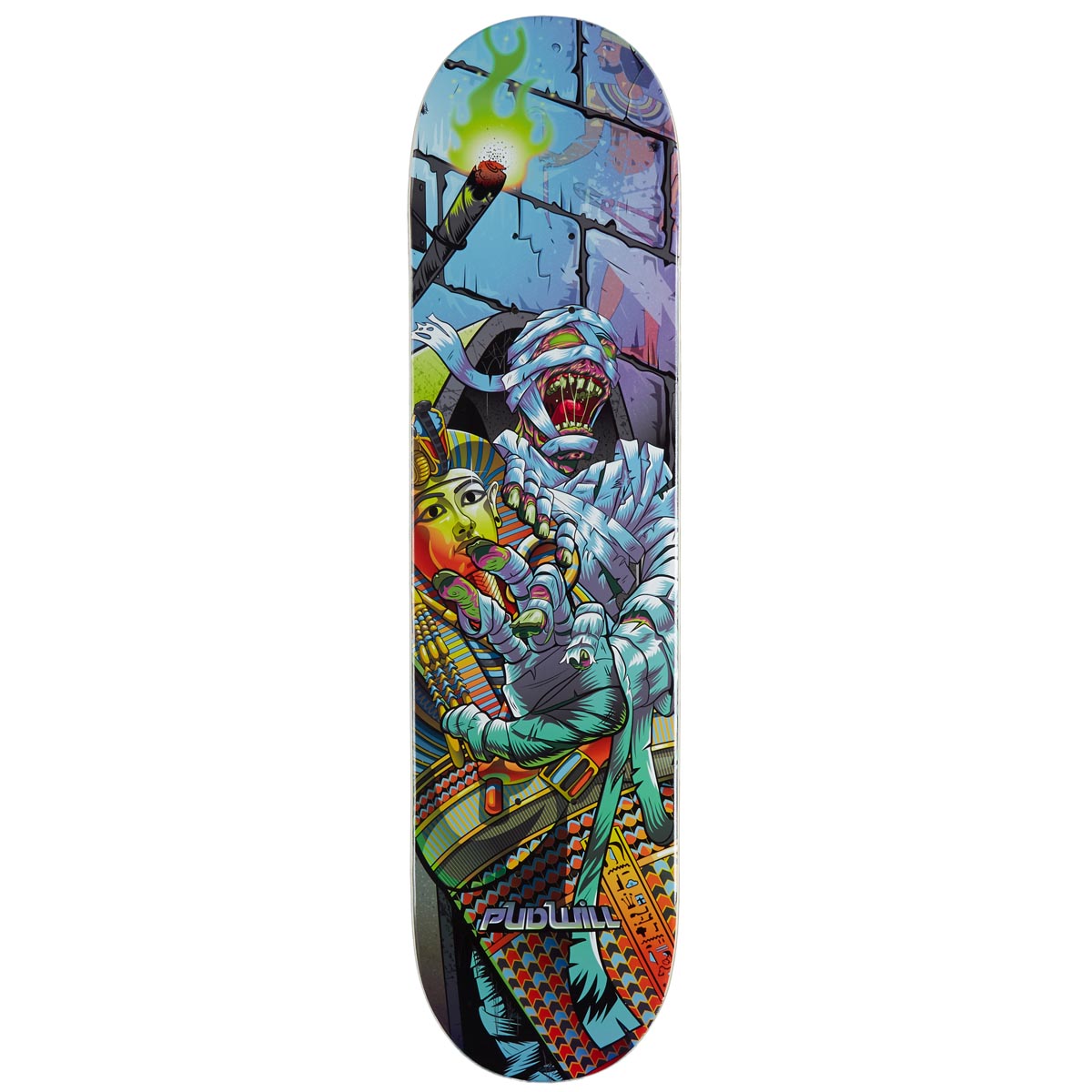 Thank You Torey Pudwill Mummified Skateboard Deck - 7.75