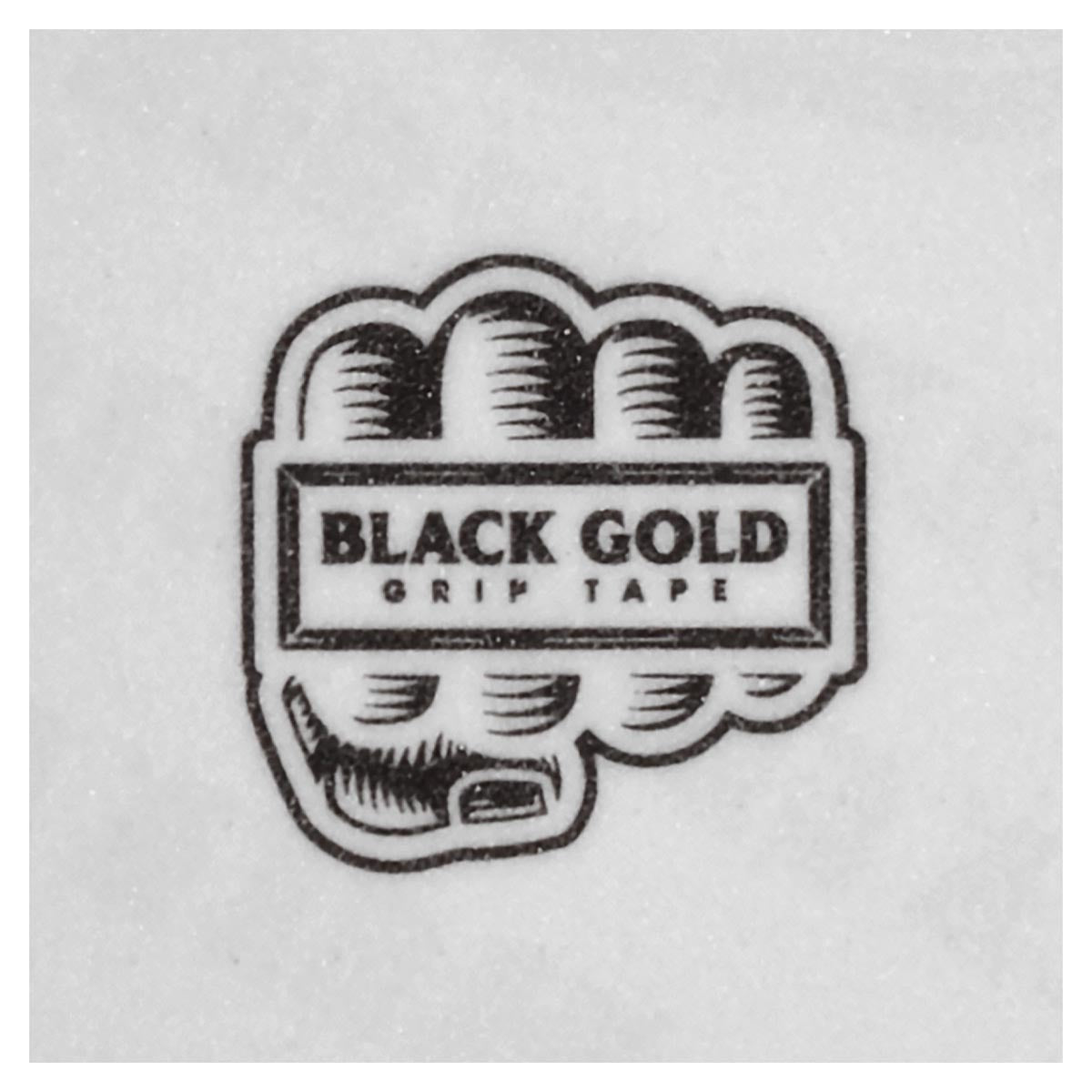 Black Gold 4 Finger Ring Grip tape - Clear/Gold Print image 2