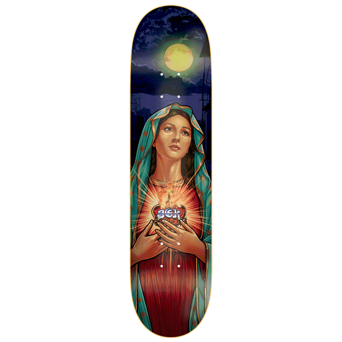 DGK Save Us Lenticular Skateboard Complete - 8.00