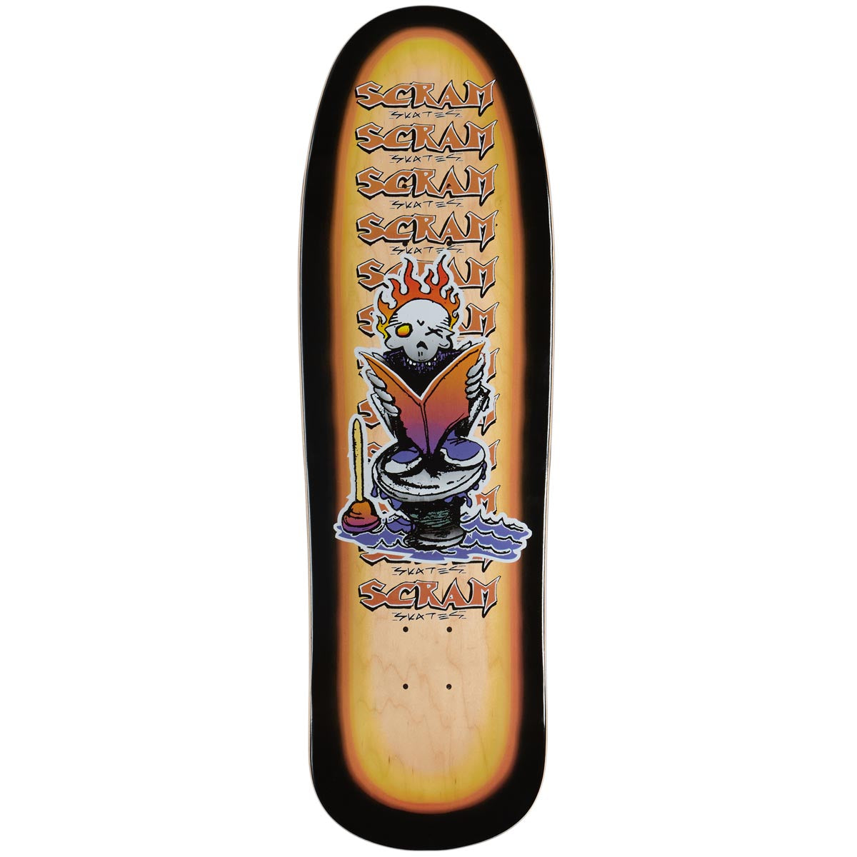 Scram Book Skateboard Deck - 9.50