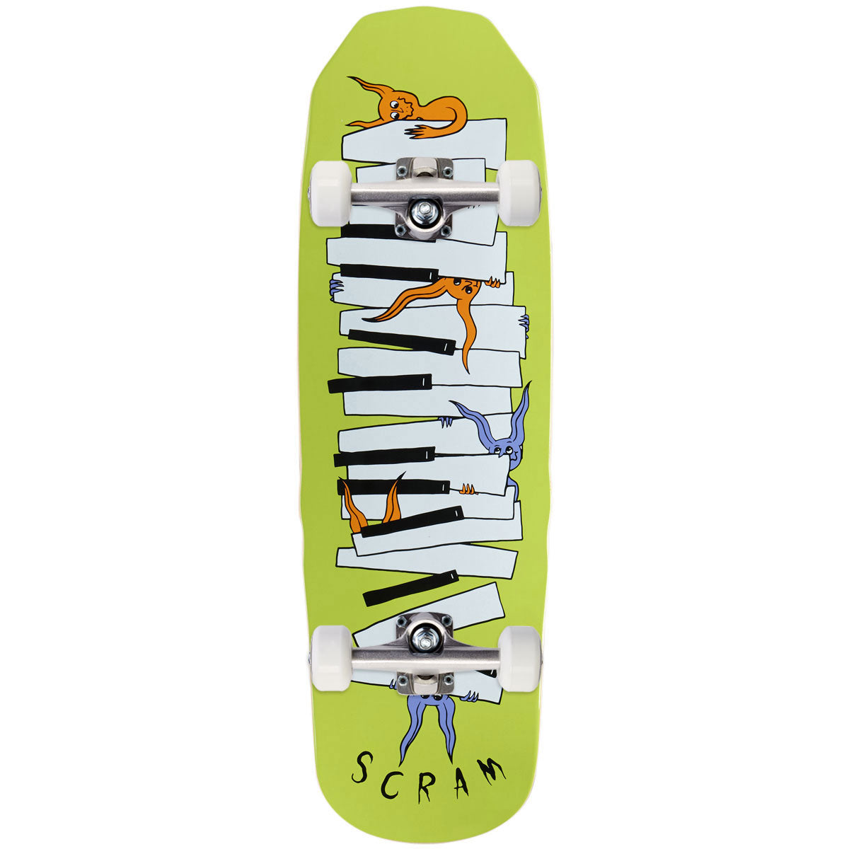 Scram Logan Synth Goblin Skateboard Complete - 9.50