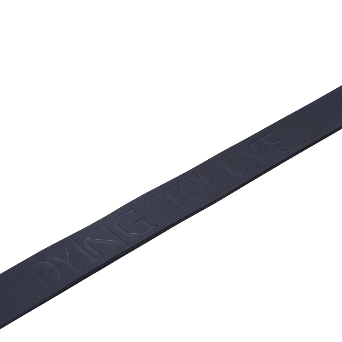 Zero Dying To Live Leather Belt - Black image 2