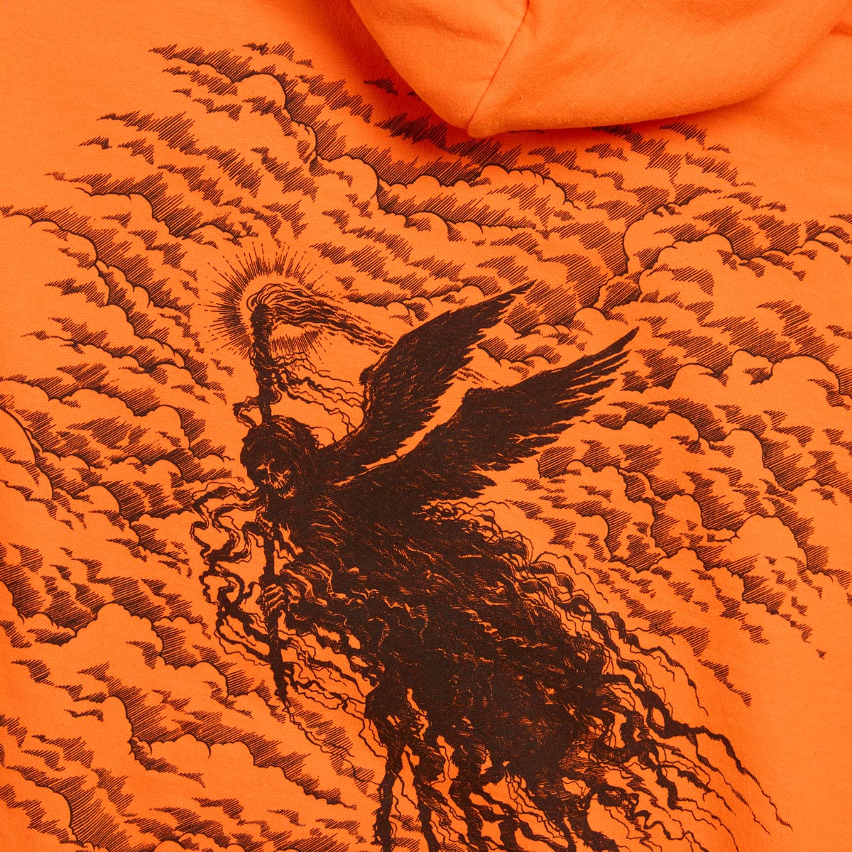 Zero Creeping Death Hoodie - Orange image 3