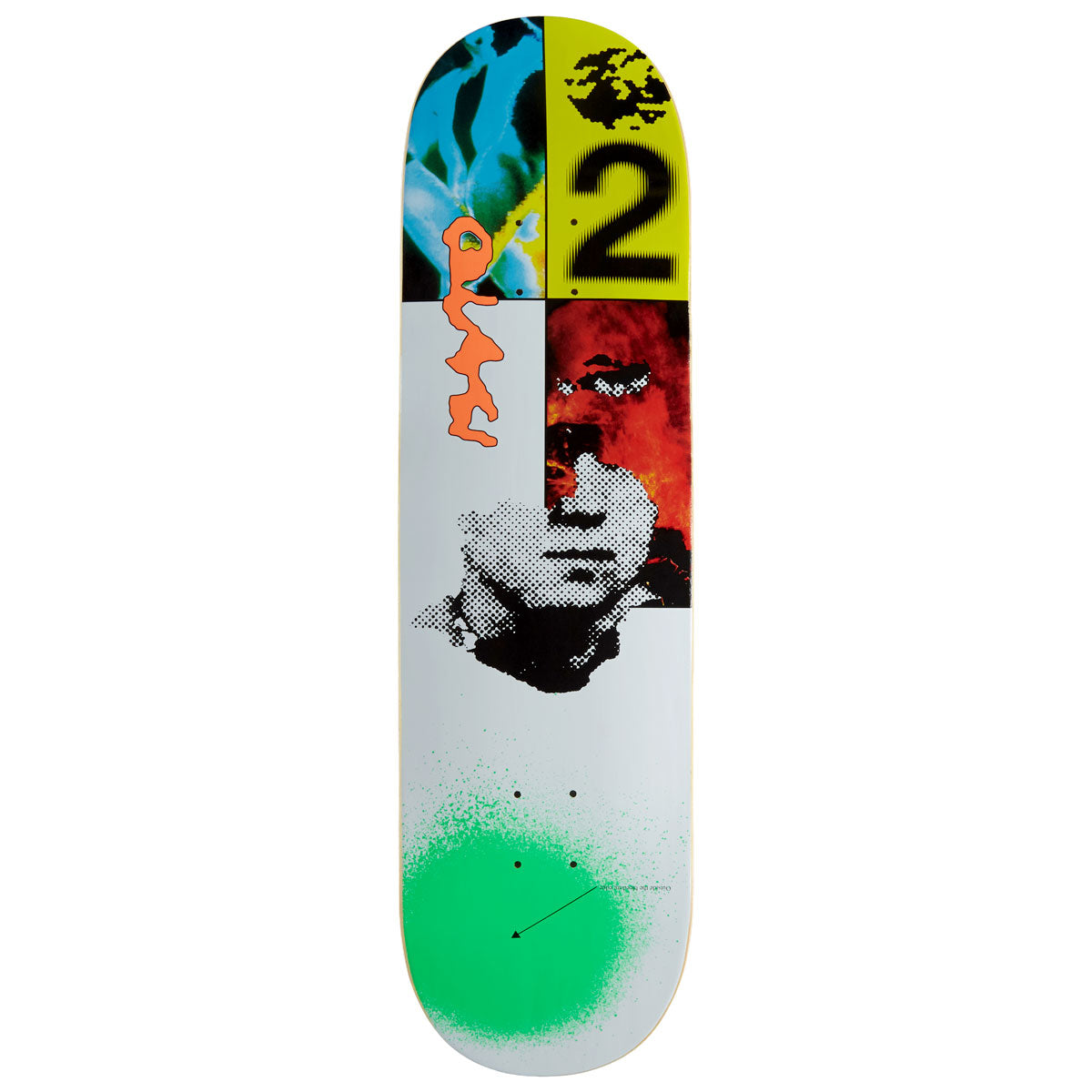Quasi Edger Skateboard Deck - 8.625