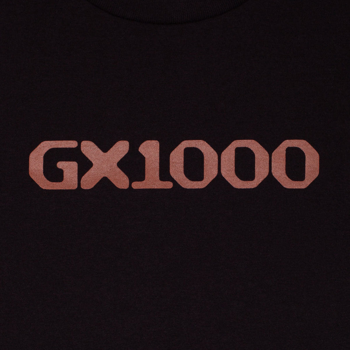 GX1000 OG Logo Hoodie - Black/Brown Font image 2