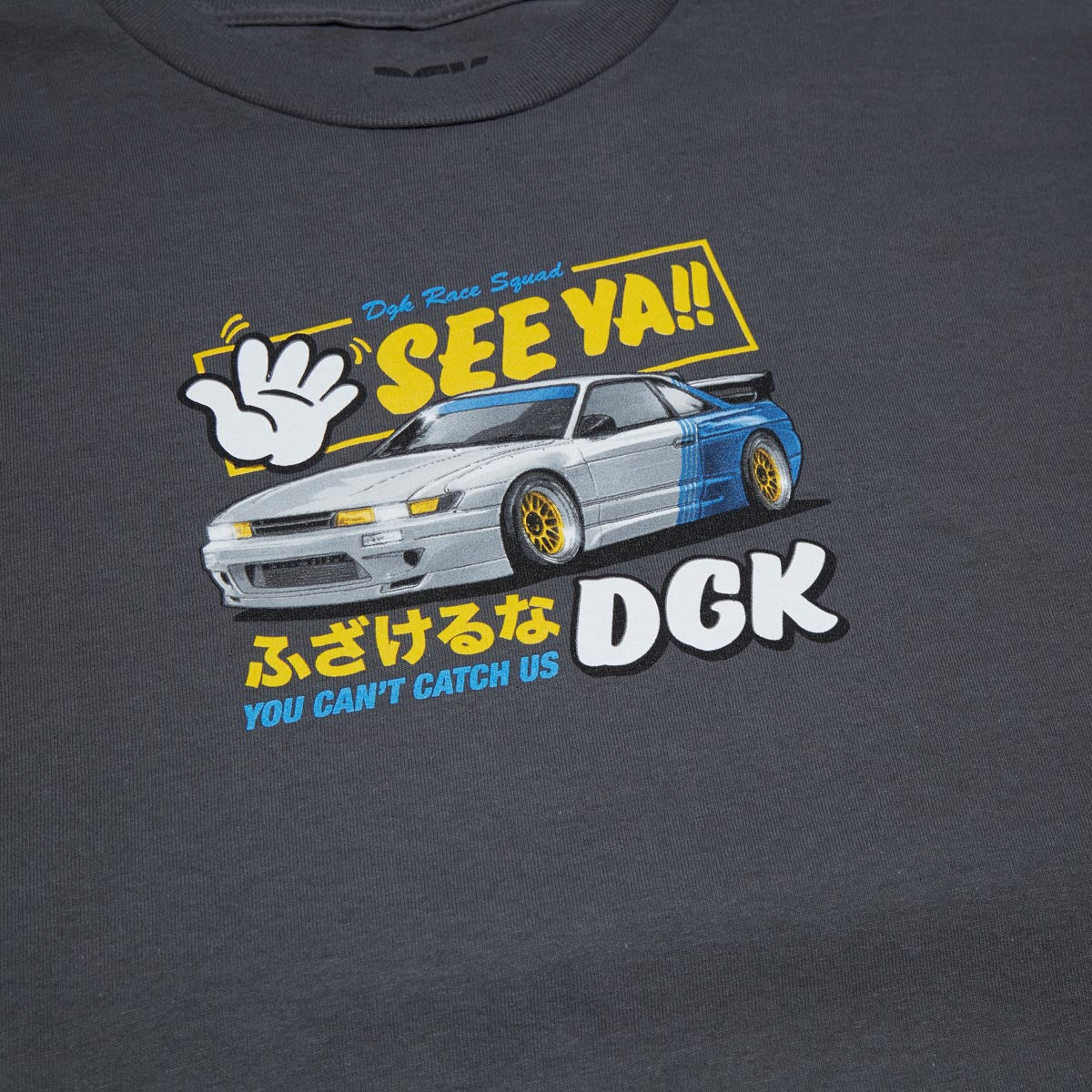 DGK See Ya T-Shirt - Charcoal image 3