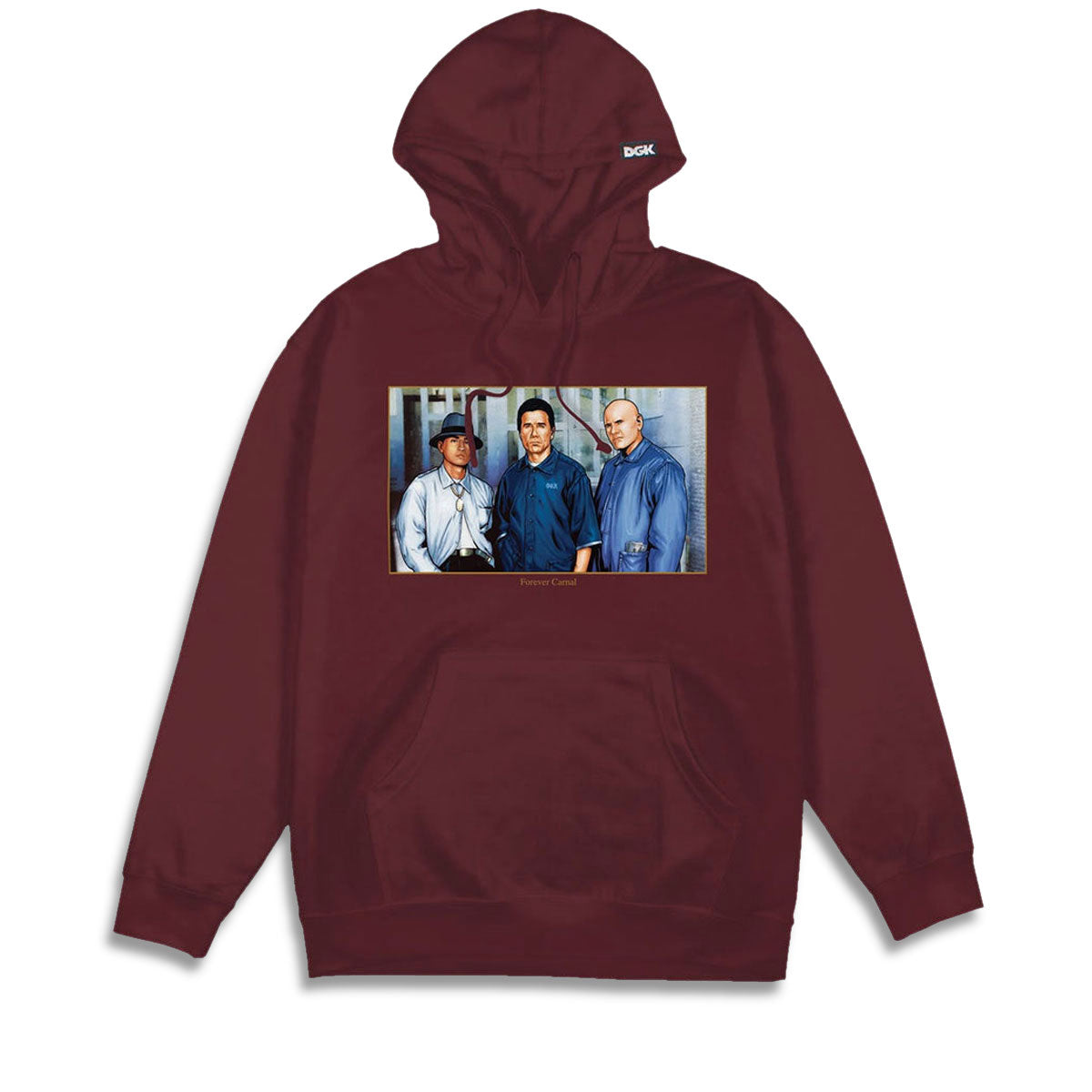 DGK Carnal Hoodie - Maroon image 1