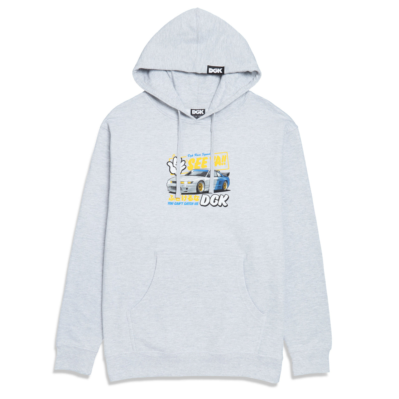 DGK See Ya Hoodie - Grey Heather image 1