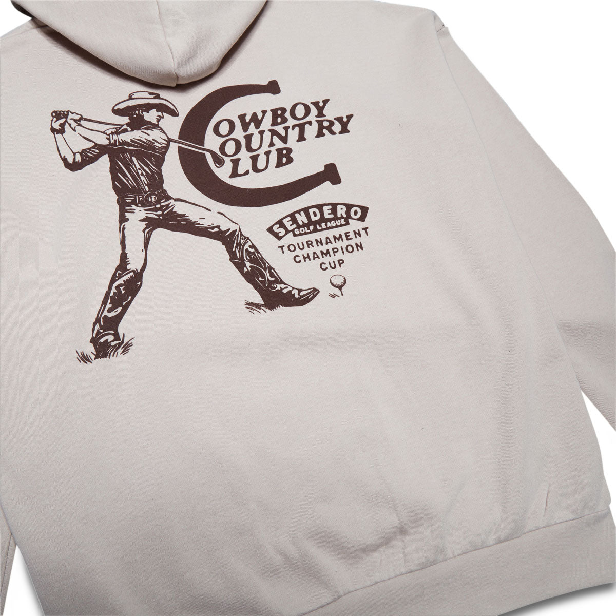 Sendero Cowboy Country Club Hoodie - Sand image 4