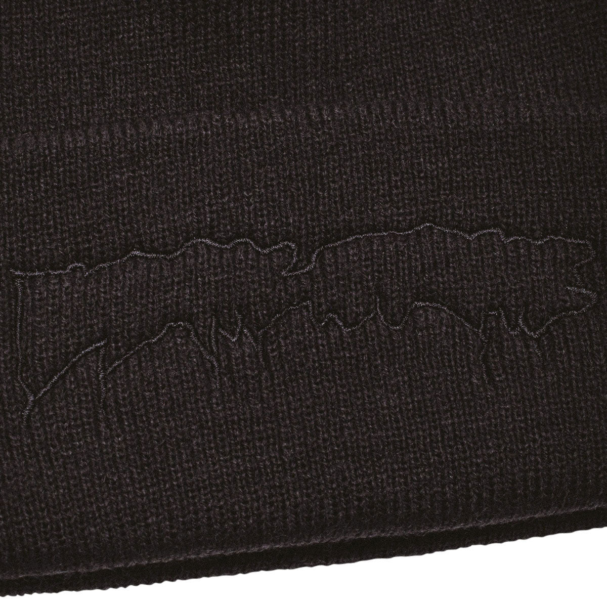 Fucking Awesome Drip Embroidered Beanie - Black image 2