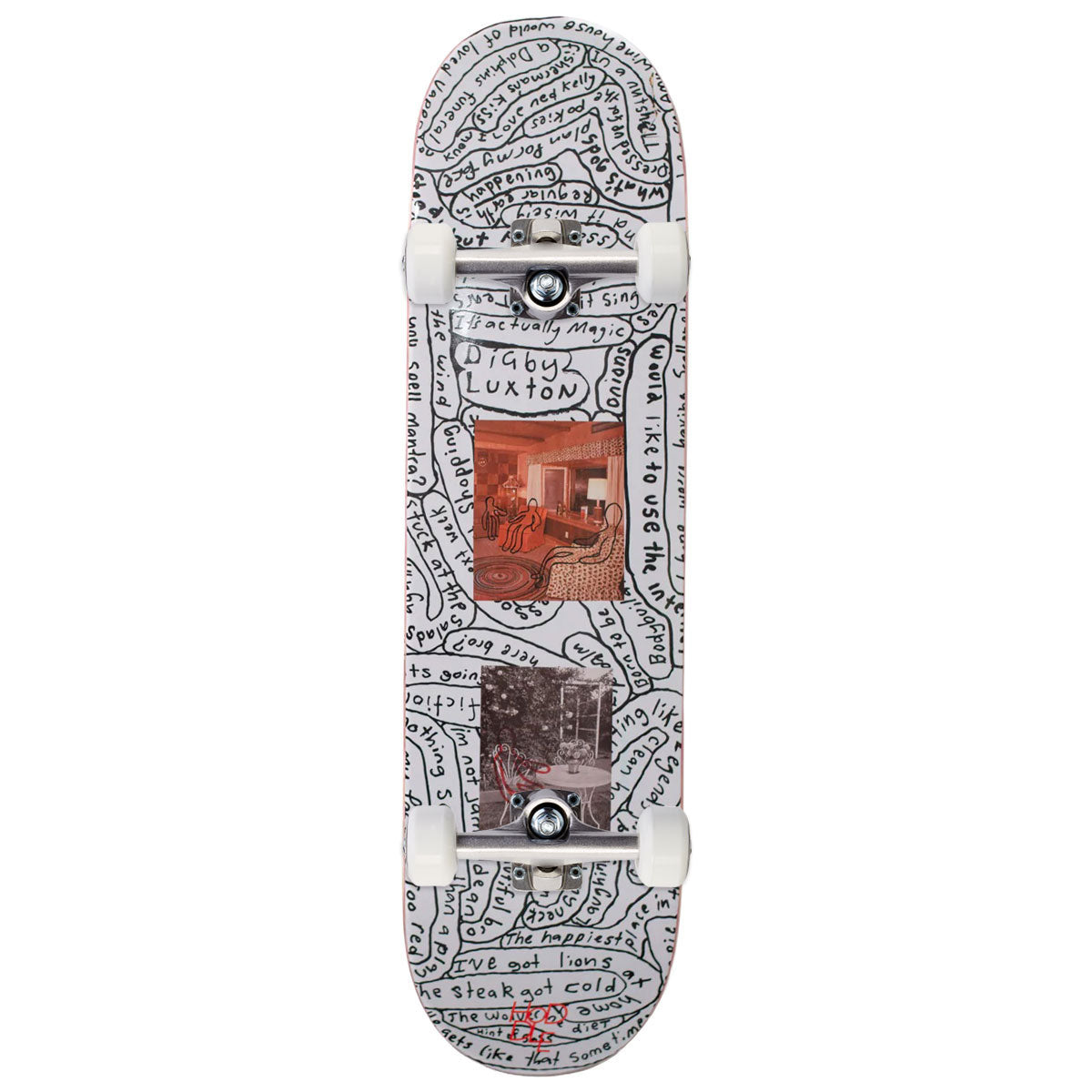 Hoddle Luxton Banter Skateboard Complete - 8.38