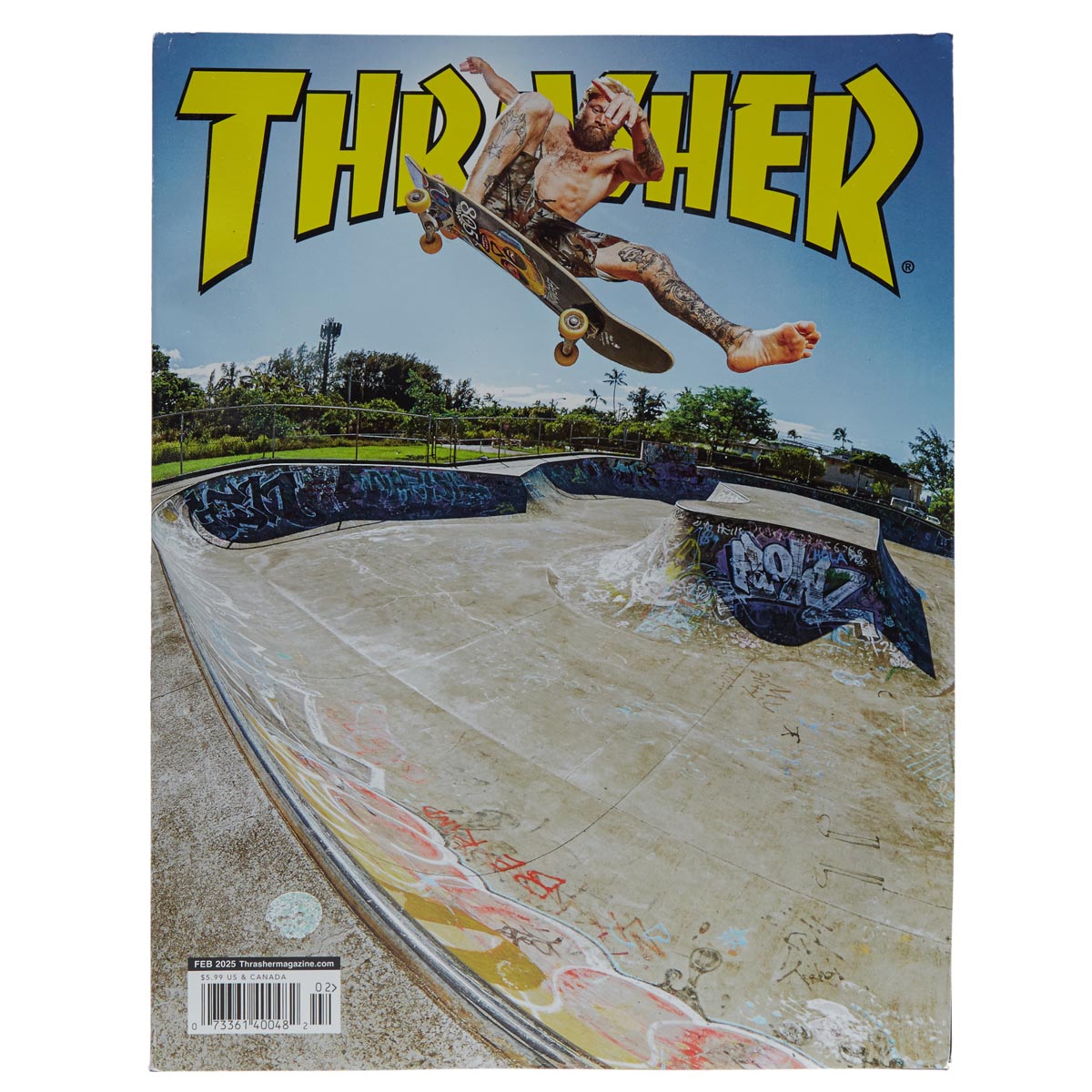 Thrasher Magazine 2025 - February image 1