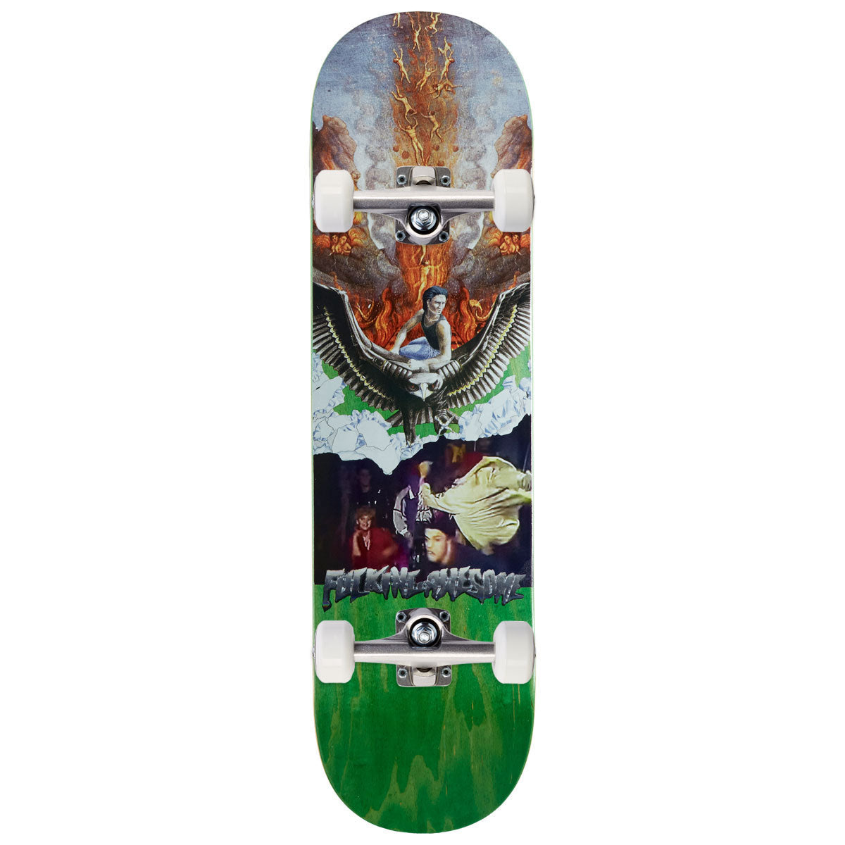 Fucking Awesome Berle Kick In Face Skateboard Complete - 8.00