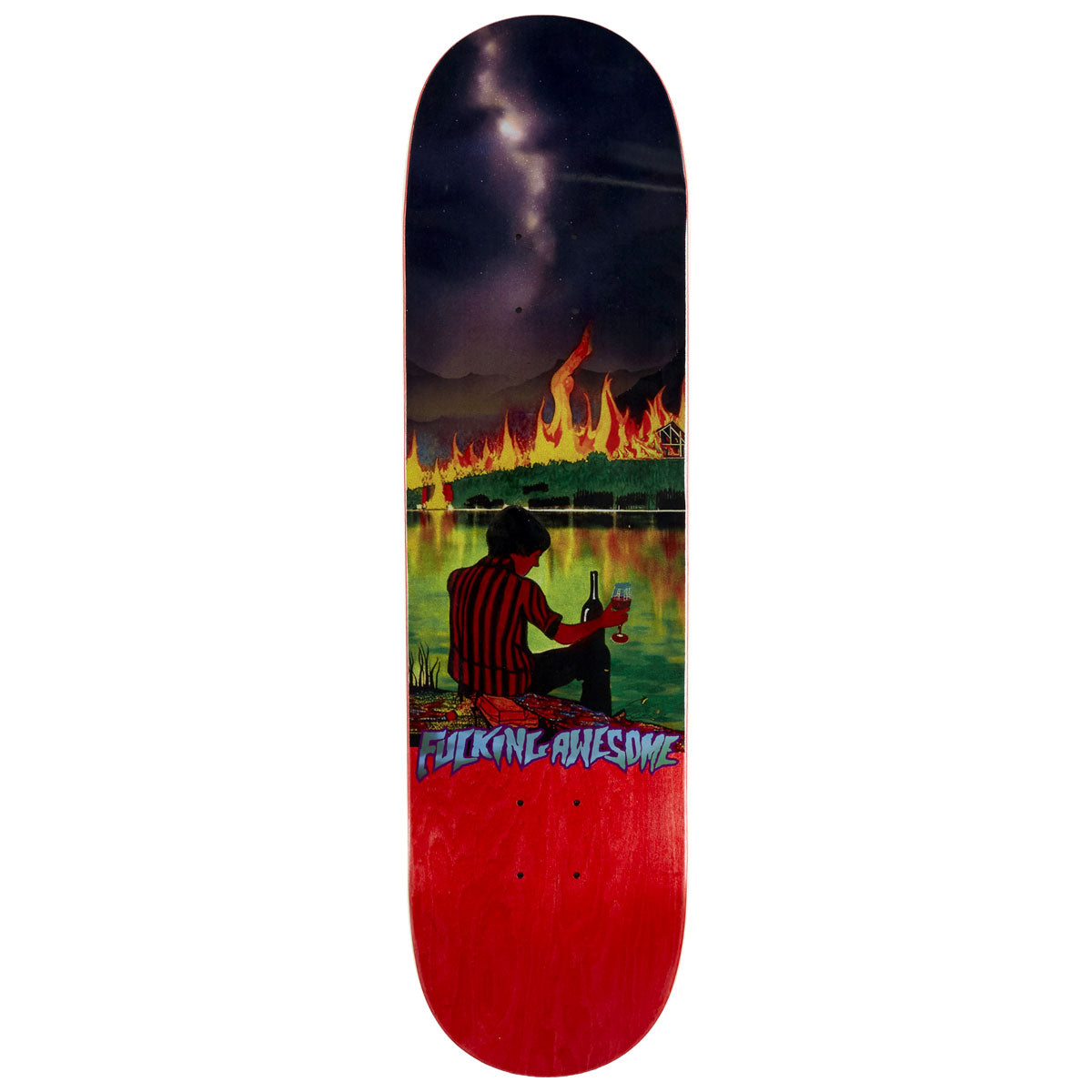 Fucking Awesome Curren Remember To Forget Skateboard Deck - 8.00