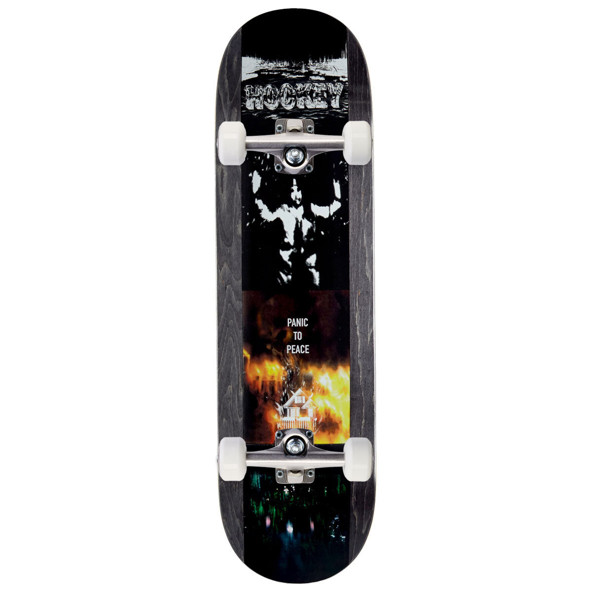 Hockey Panic To Peace Team Skateboard Complete - 8.25