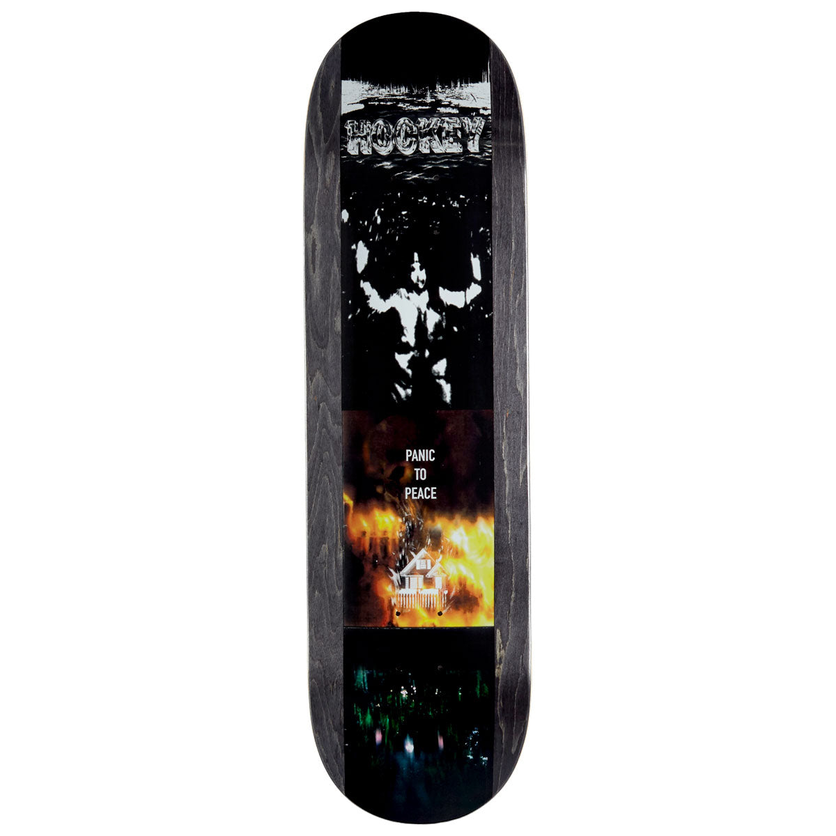 Hockey Panic To Peace Team Skateboard Deck - 9.00