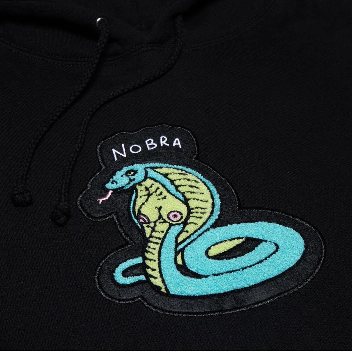 Porous Walker Nobra Hoodie - Black image 2