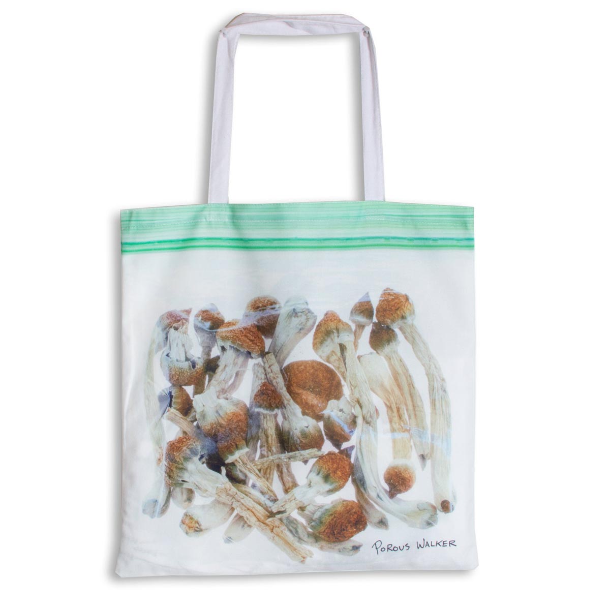 Porous Walker Bag Of Shrooms Tote Bag image 1