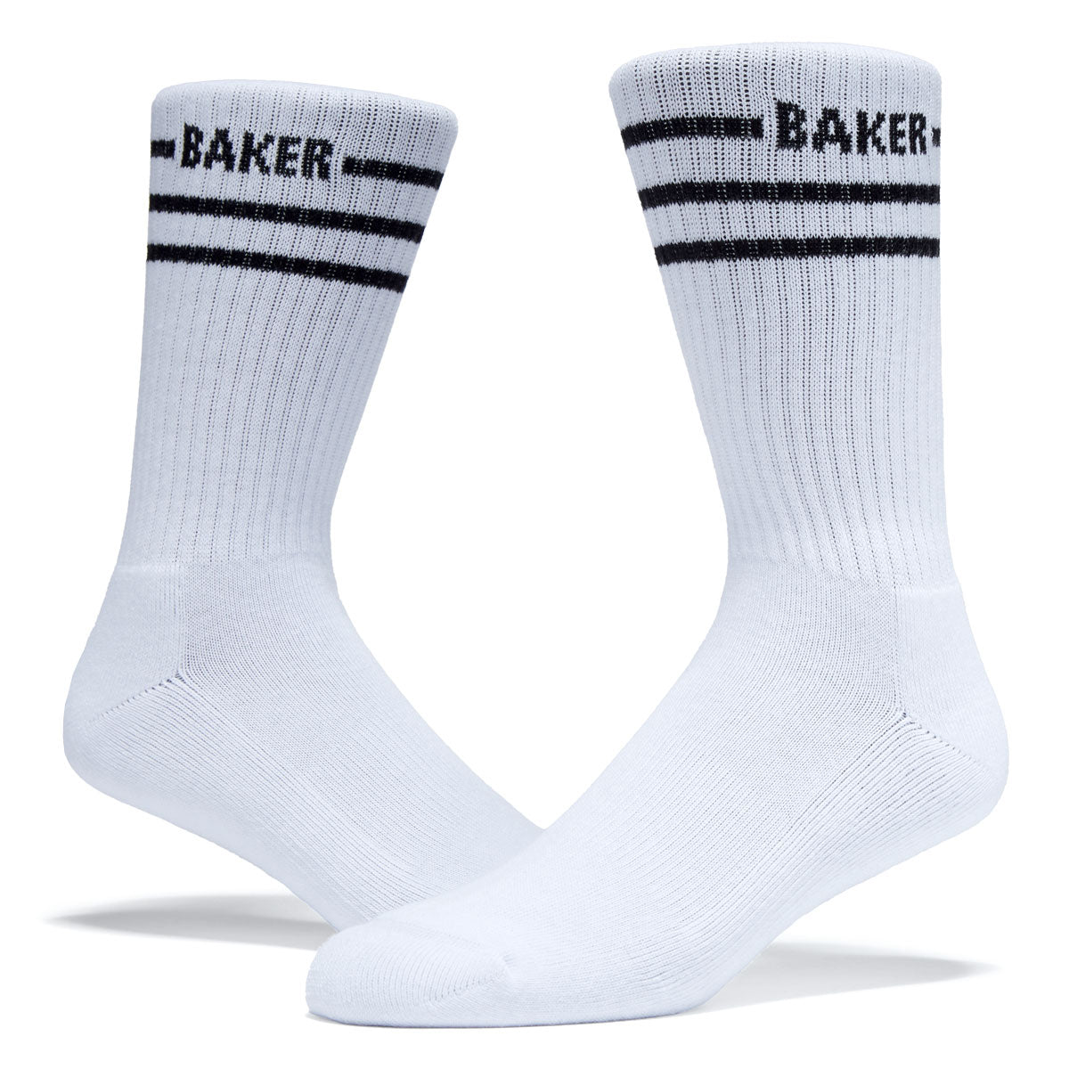 Baker Mini Stripe Socks - White image 2