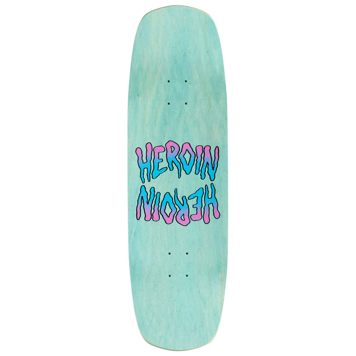 Heroin Seeing Double Shovel Skateboard Complete - 9.50