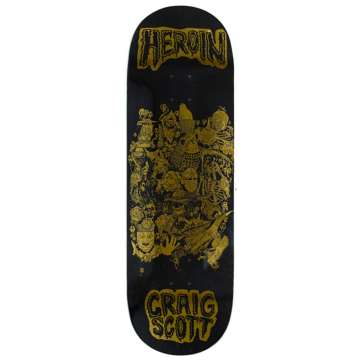 Heroin Craig Questions Allegory Of Fear Skateboard Deck - 10.00