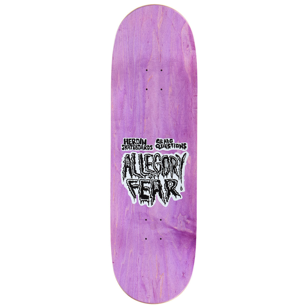 Heroin Nolan Houghton Allegory Of Fear Skateboard Complete - 9.50