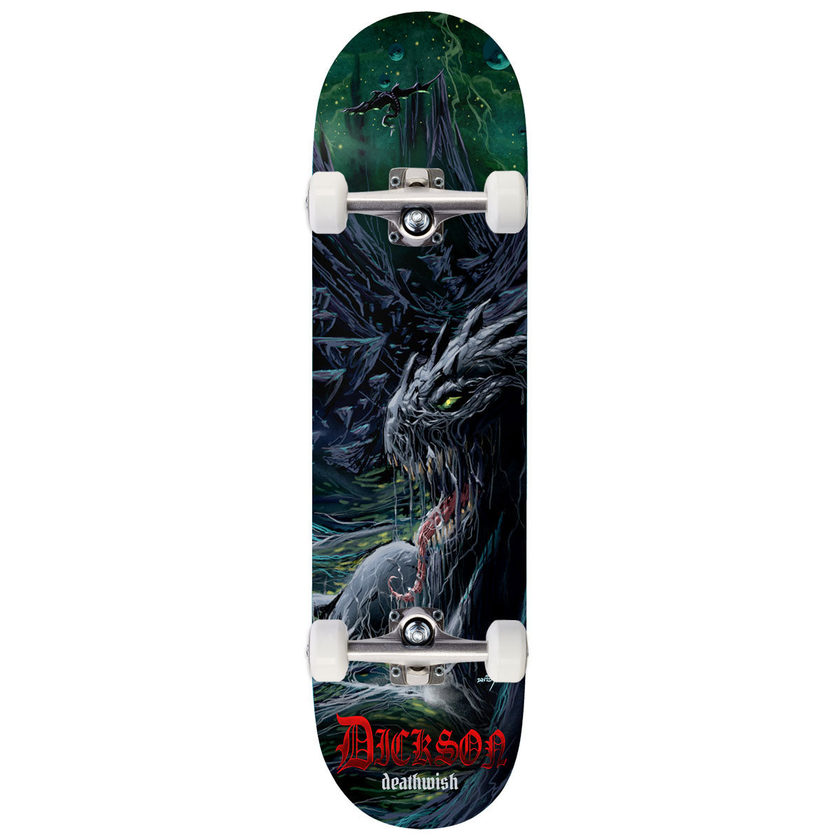 Deathwish Jon Dickson Metaphysical Skateboard Complete - 8.50