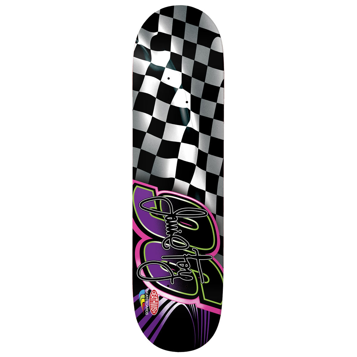 Deathwish Jamie Foy Checkered Foy Skateboard Deck - 8.50