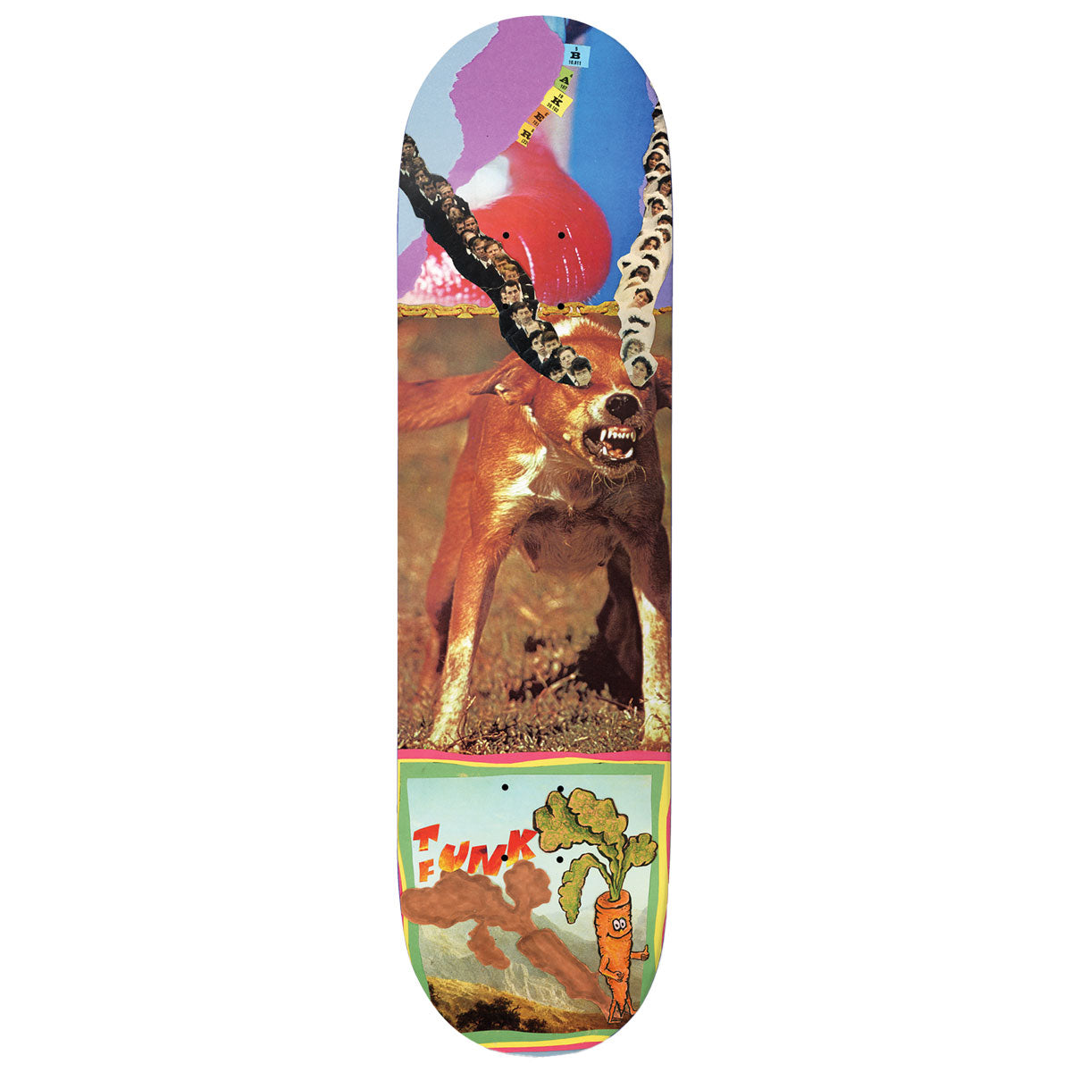 Baker T-Funk Funkhouser Desk Shrapnel Skateboard Deck - 8.25