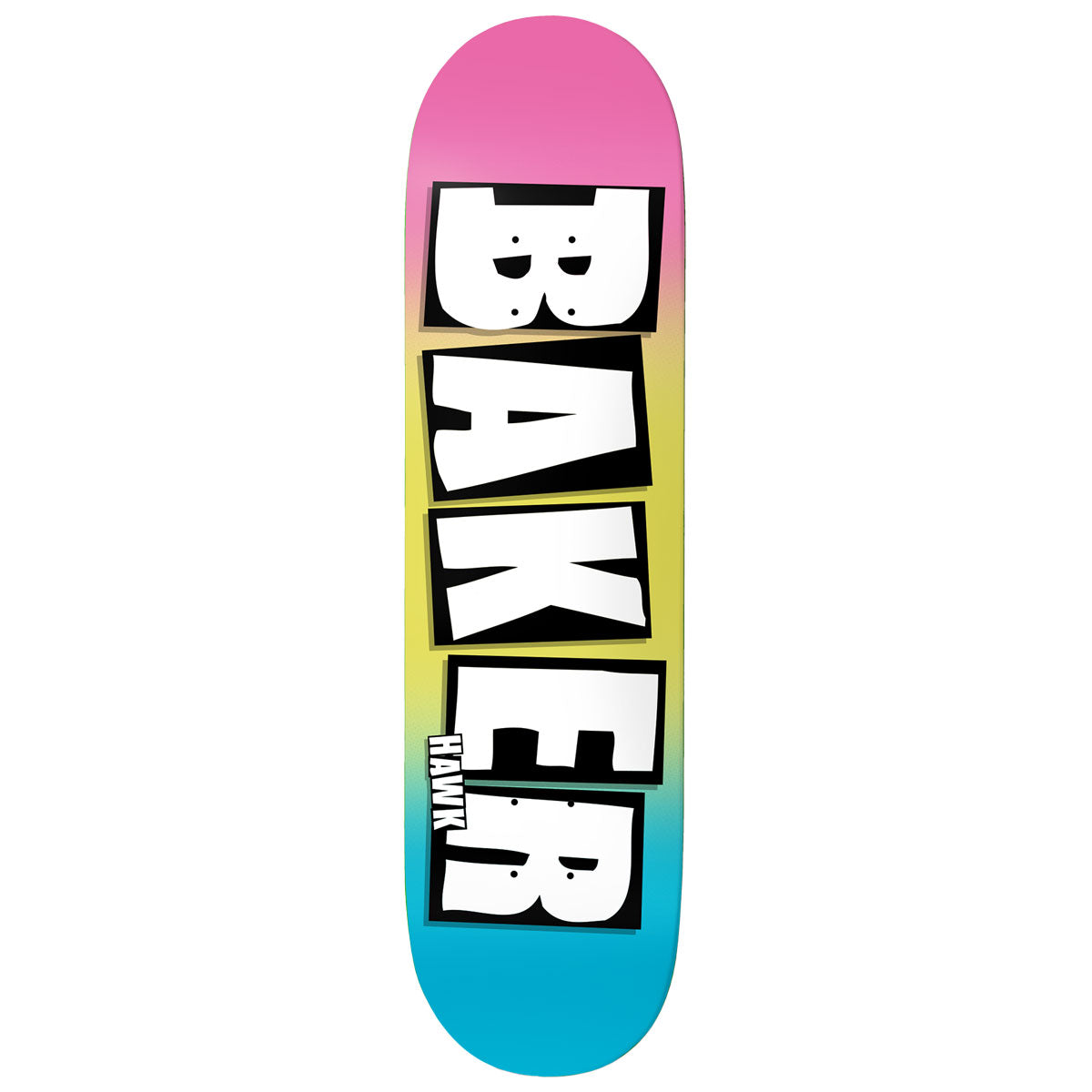 Baker Riley Hawk Brand Name Skateboard Deck - Sherbert - 8.00