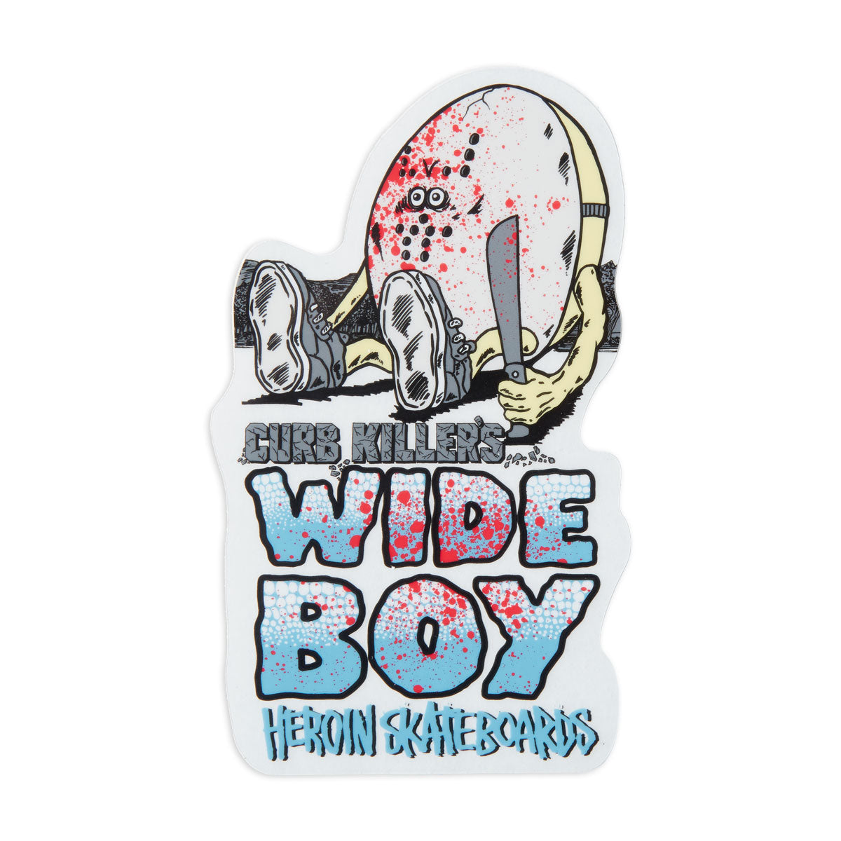 Heroin Wide Boy Sticker image 1