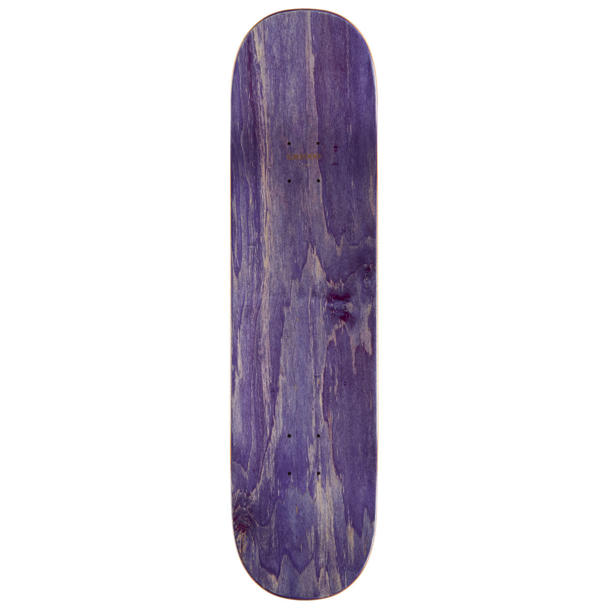 GX1000 OG Logo Skateboard Complete - White/Black Veneer - 8.25