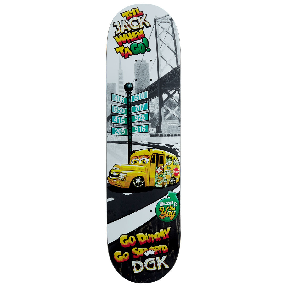 DGK Thizz Curtin Skateboard Deck - 8.25