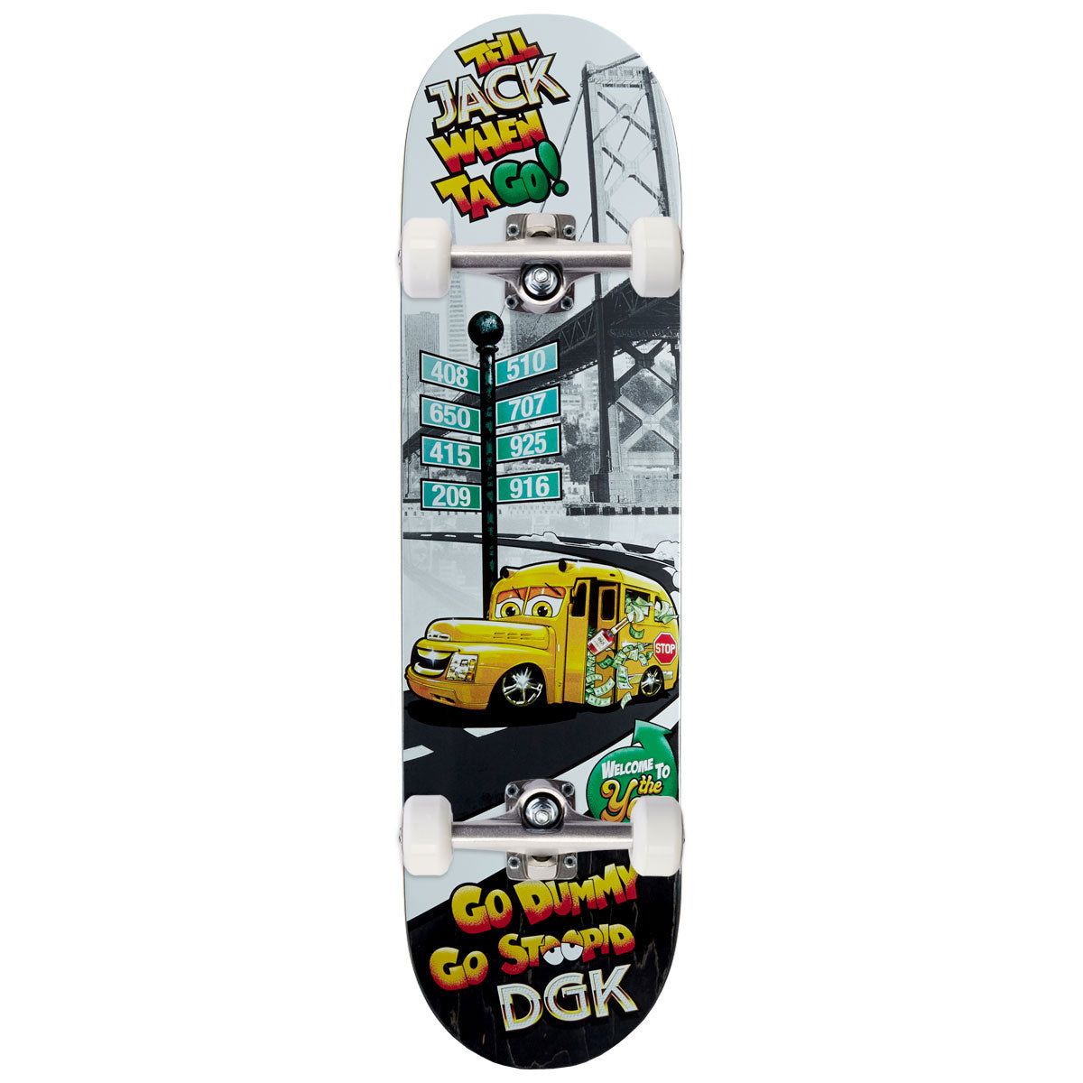 DGK Thizz Curtin Skateboard Complete - 8.25