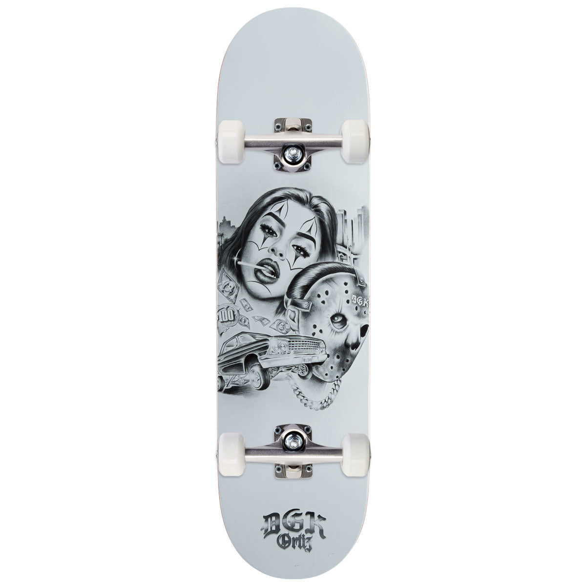 DGK Avenue Ortiz Skateboard Complete - 8.38