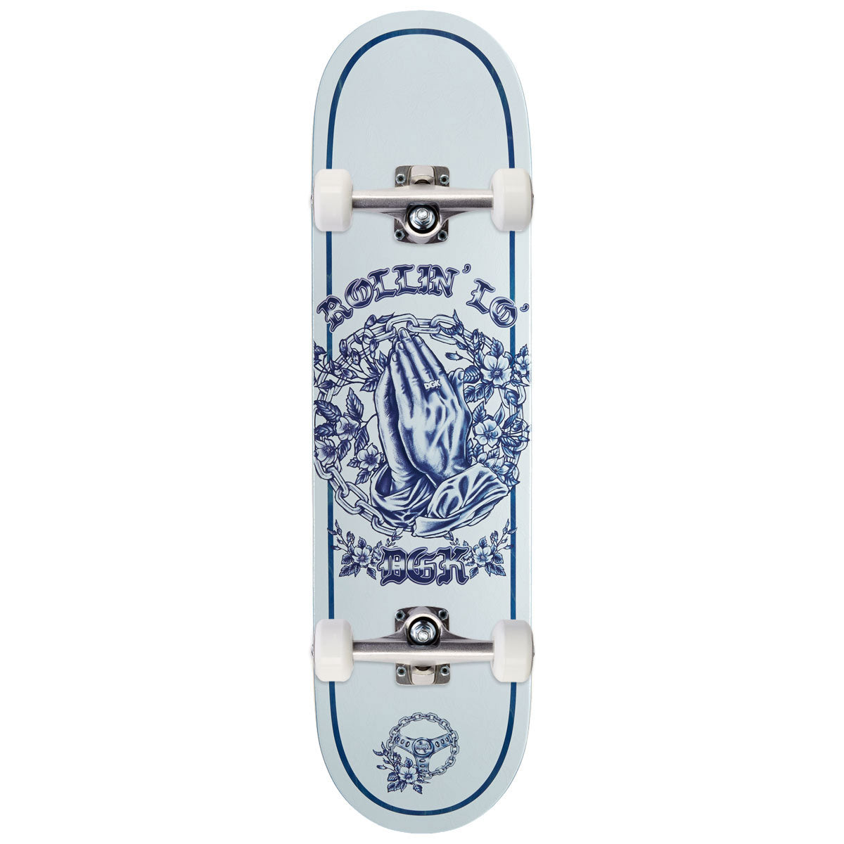 DGK Rollin Lo Skateboard Complete - 8.25