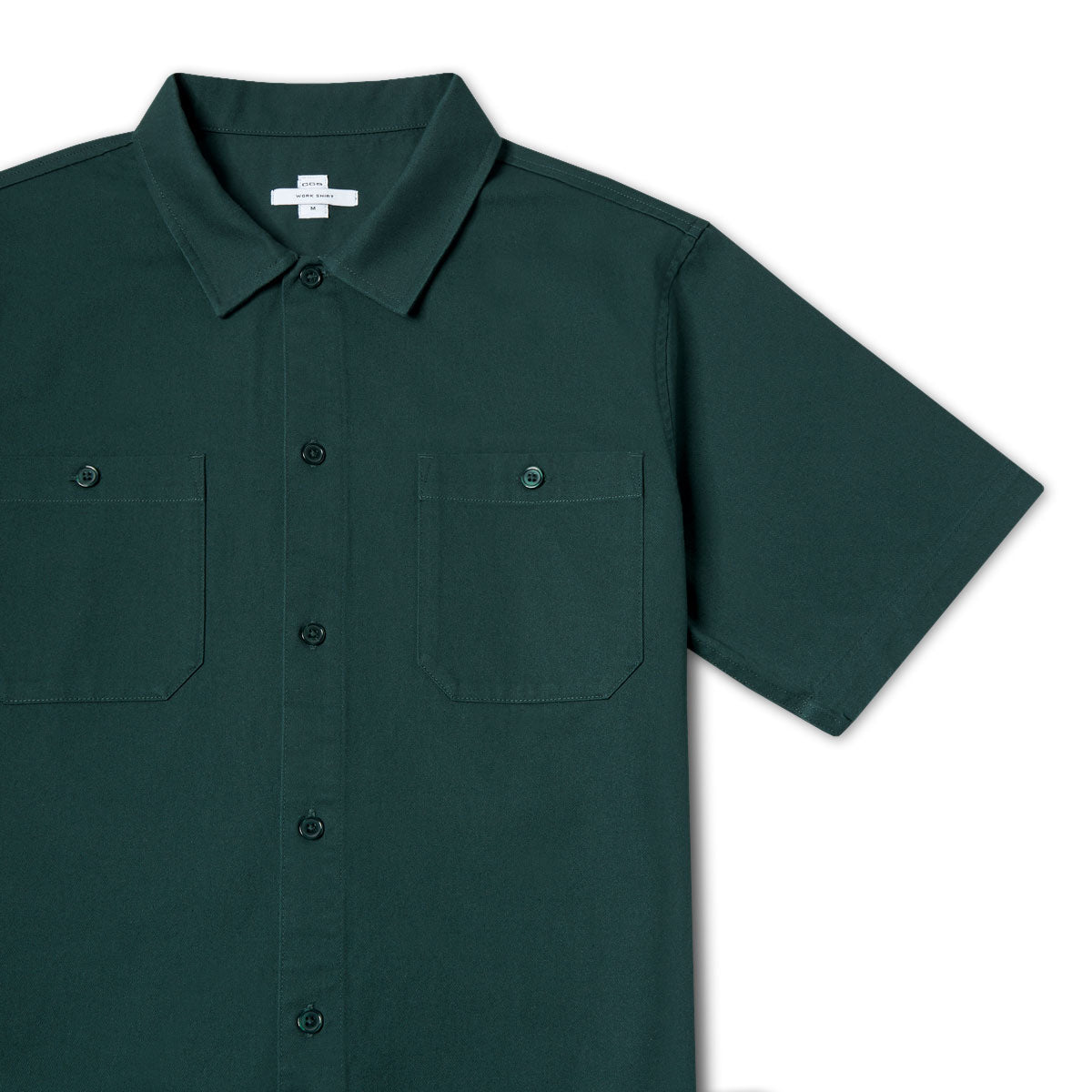 CCS Heavy Cotton Work Shirt - Hunter Green image 3