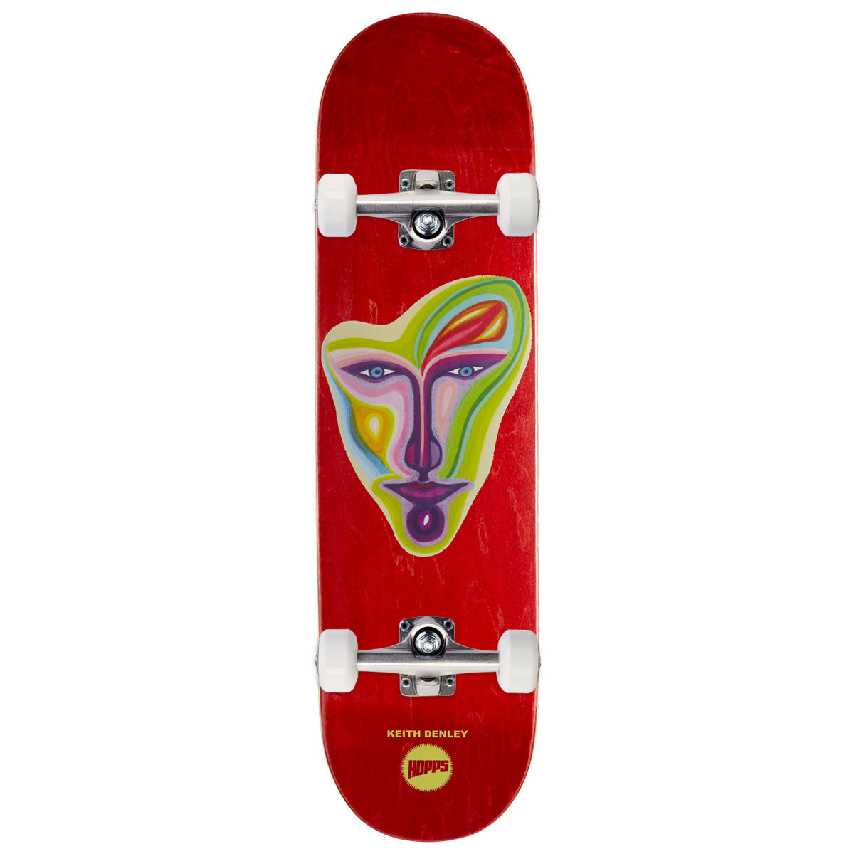 Hopps Denley Jen Traub Artist Skateboard Complete - 8.50