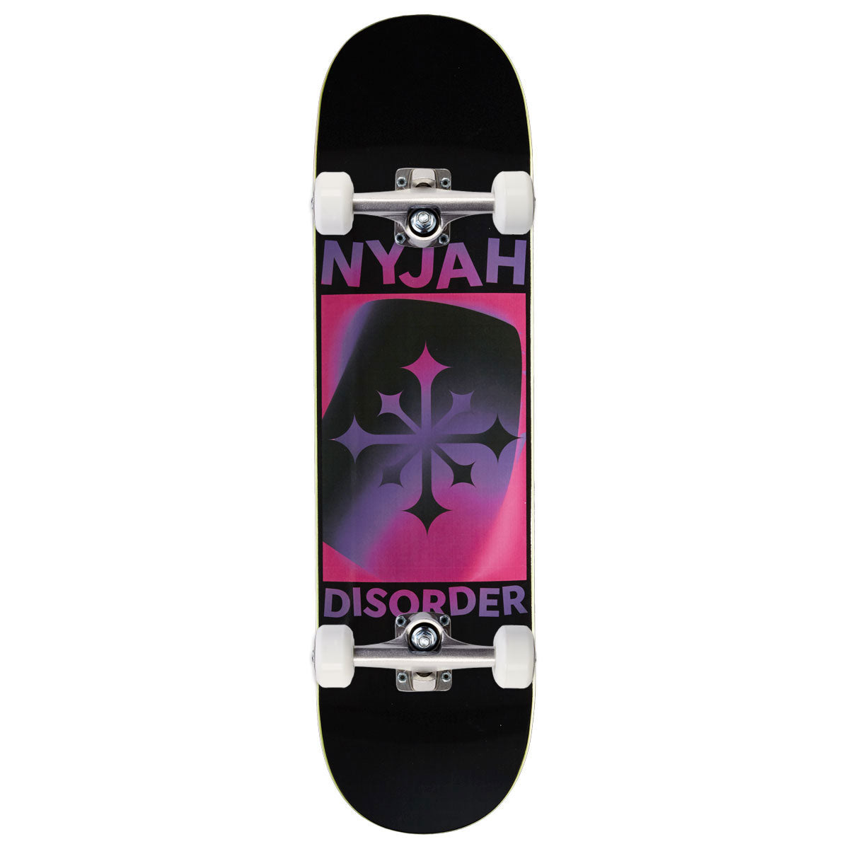 Disorder Gradient Nyjah Skateboard Complete - Pink - 8.25