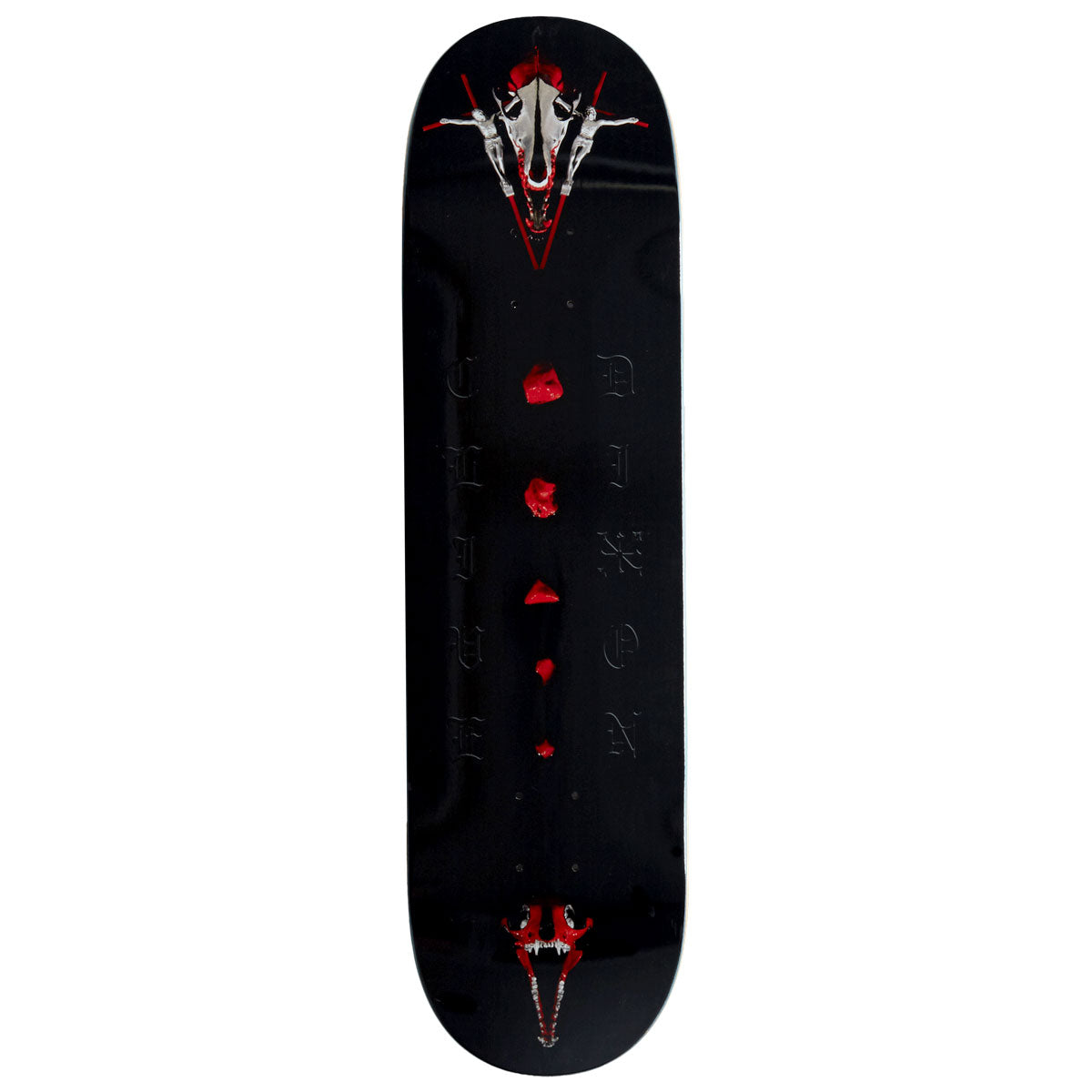 Disorder Masterpiece Skateboard Deck - Black/Red - 8.25